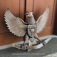 Galeri David Copper Craft lambang garuda pancasila tembaga